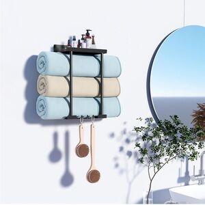 2 Tier Wall Towel Holder rrm